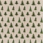 Holiday Luncheon Napkins | Painted Pine Trees