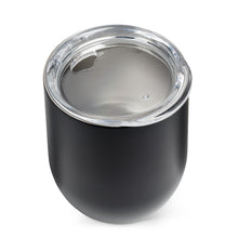 Load image into Gallery viewer, Insulated Black Wine Tumbler
