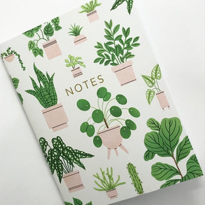 Sage Safari & Houseplants Pocket Notebooks