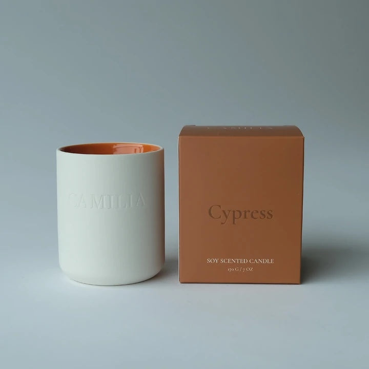 Cypress Luxury Soy Candle