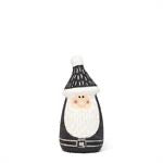 Small Modern Santa Gnome | Black